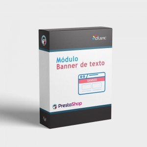 Text banner module